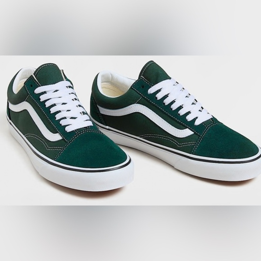 NWOB VANS OLD SKOOL SCARAB GREEN Men’s Sz 5.5